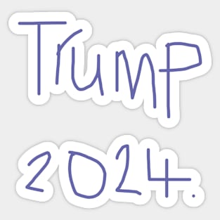 Trump 2024 Sticker